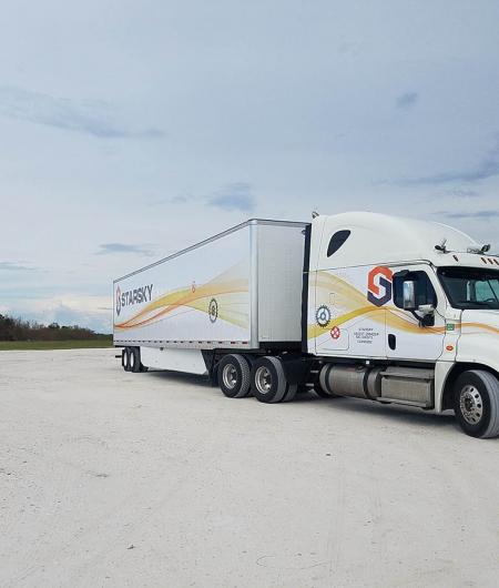Starsky Robotics wants to make trucks self-driving on the highway and remote-controlled by people when they are off the highway. Photo: Starsky Robotics