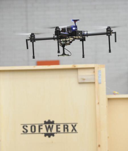 The Sofwerx ThunderDrone experimentation continues to focus on the autonomy of small UAS in congested spaces. Photo: Sofwerx