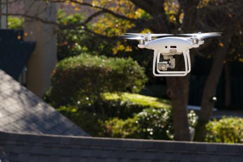 Allstate and EagleView, a drone service company, have an insurance partnership. Photo: EagleView