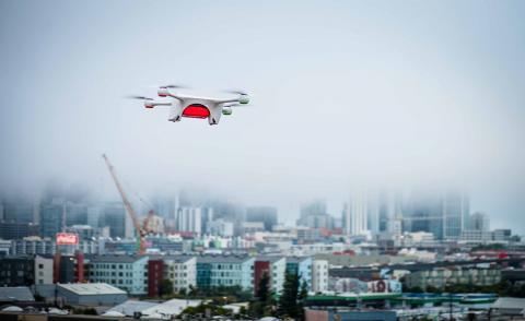 A Matternet delivery drone. Boeing’s HorizonX Ventures arm has invested in the company. Photo: Matternet
