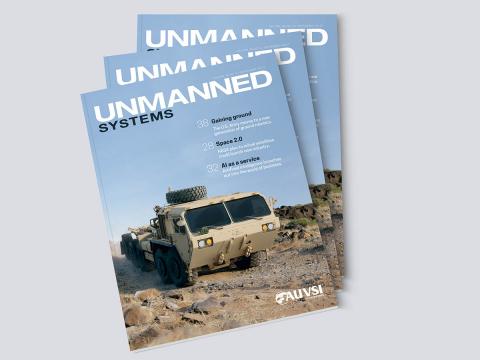 An image of the September 2017 issue of Unmanned Systems magazine.